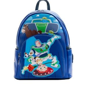 Loungefly Buzz Lightyear and Jessie backpack